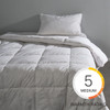 Oca White Goose Feather & Down Quilt