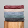 Alessia Cotton Bamboo Rib Bath Sheet