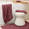 Alessia Cotton Bamboo Rib Bath Sheet