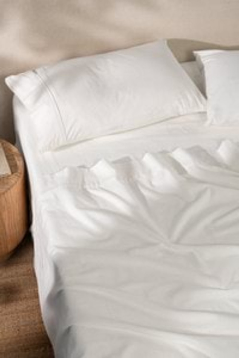 This is why your white sheets are turning yellow (and how to prevent it) This is why your white sheets are turning yellow (and how to prevent it)