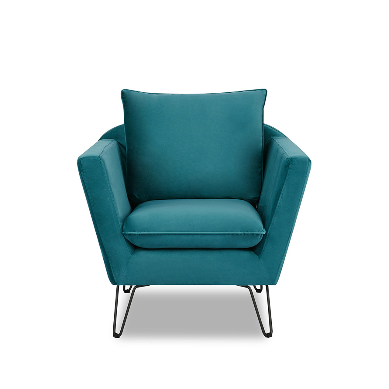 Velluto Velvet Arm Chair Canningvale