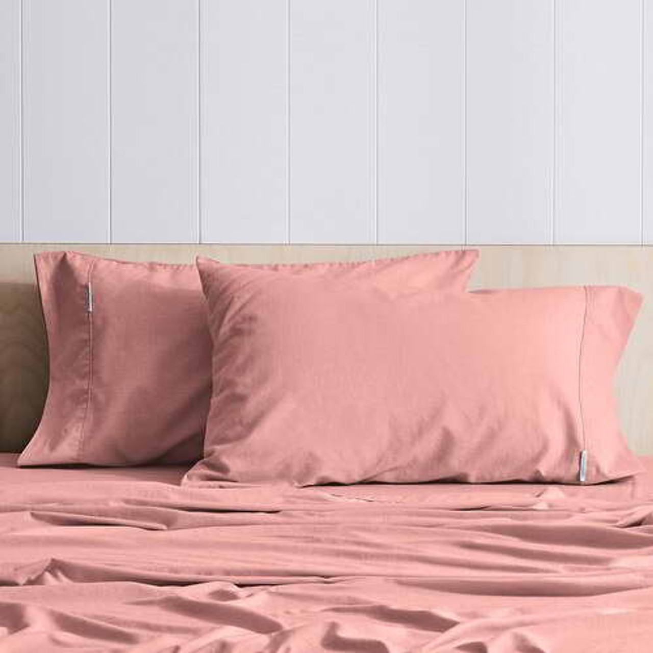 Antica Twin Pack Stonewash Pillowcases Canningvale