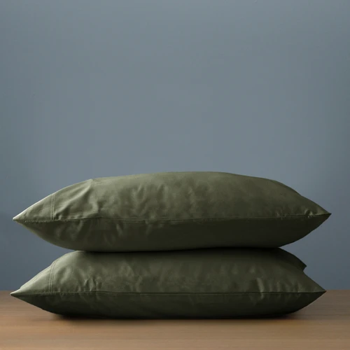 Bamboo Cotton Pillowcase Pair - Alessia