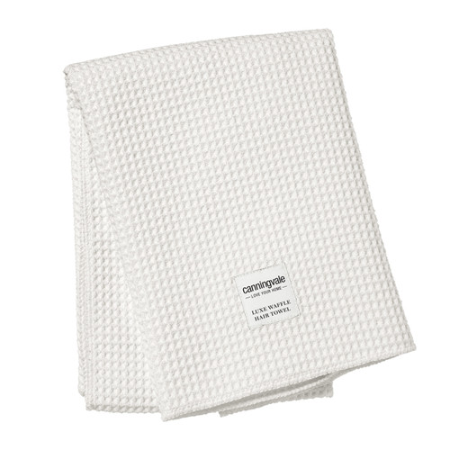 Luxe Waffle Weave Hair Towel Twin Pack