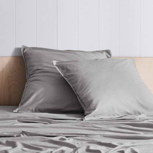 Antica Twin Pack Stonewash Pillowcases Canningvale
