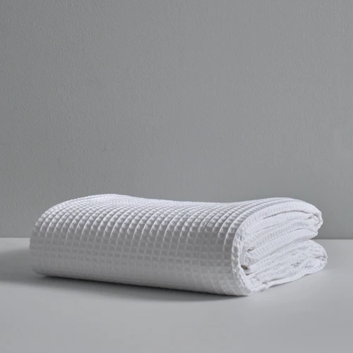 Luxury Cotton Waffle Blanket