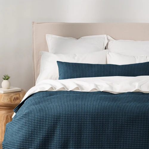 Luxury Cotton Waffle Blanket