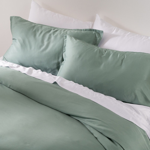 Luxury Bamboo Quilt Cover Set - Lustro (Free Pillowcases)