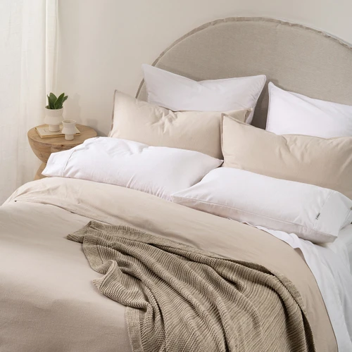 Cotton Flannelette Quilt Cover Set - CoziCotton (Free Pillowcases)