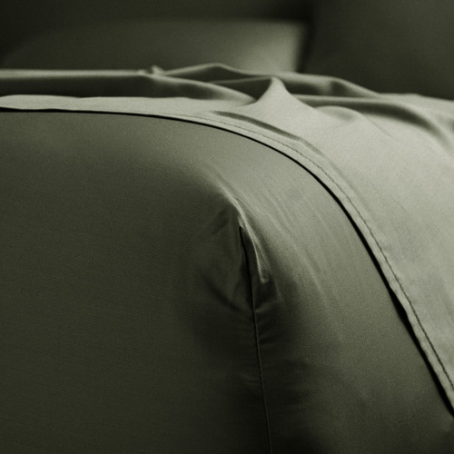 Bamboo Cotton Long Single Fitted Sheet - Alessia (Free Pillowcase)