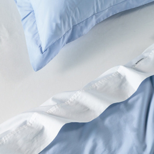 Egyptian Cotton Percale Quilt Cover Set - Egyptian Royale (Free Pillowcases)