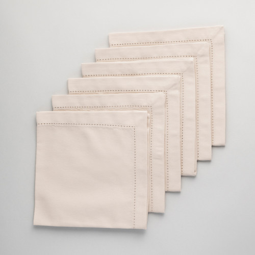 Cucina Hem Stitch Napkin 6 Pack