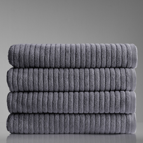 Alessia Cotton Bamboo Rib Bath Sheet