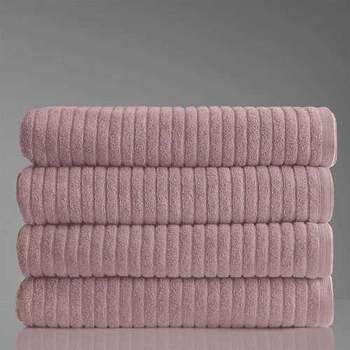Alessia Cotton Bamboo Rib Bath Sheet