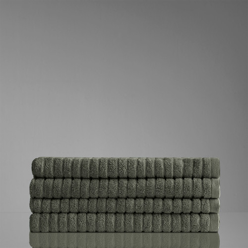 Alessia Cotton Bamboo Rib Hand Towel
