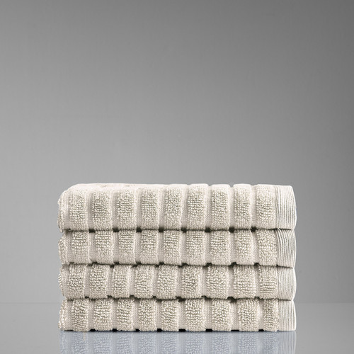 Alessia Cotton Bamboo Rib Face Washer