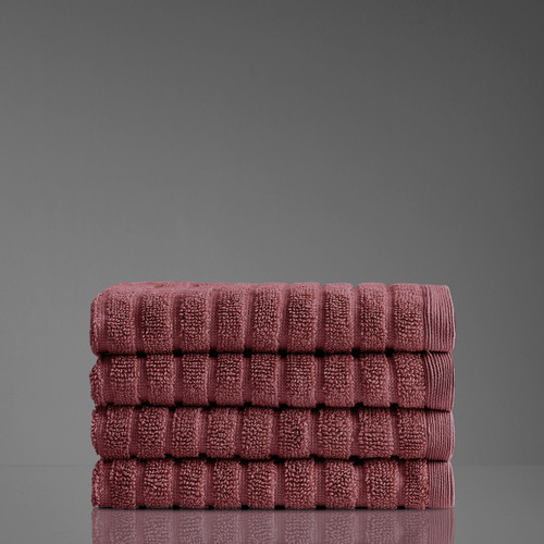 Alessia Cotton Bamboo Rib Face Washer