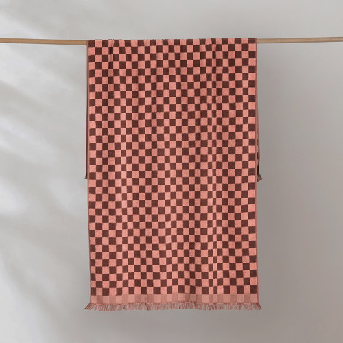 Positana Terry Beach & Bath Towel - Isola Peachy