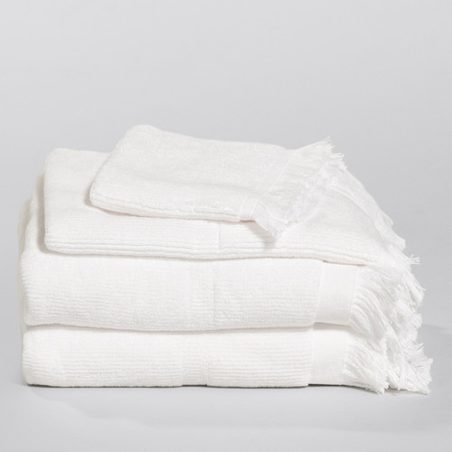 Capri Rib 4 Piece Towel Set