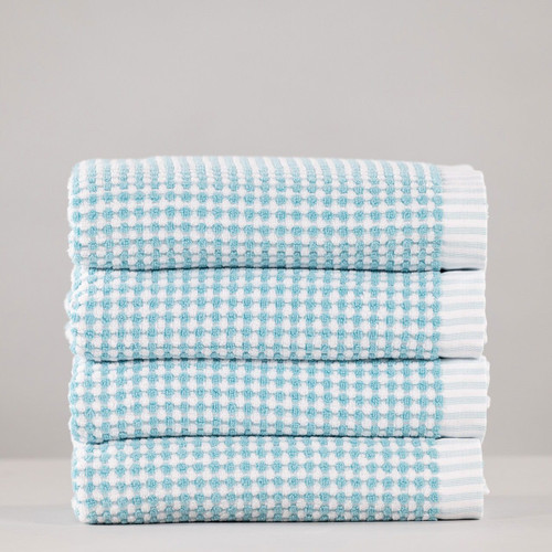 Royal Splendour Moda Bath Towel - Aqua Foam