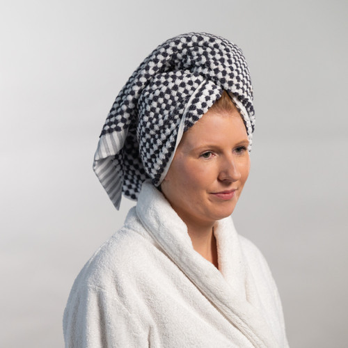 Royal Splendour Moda Extra Large Hand Towel - Slate