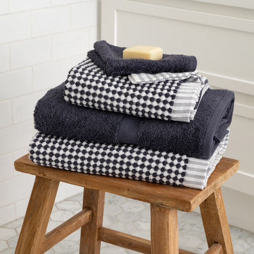 Royal Splendour Moda Extra Large Hand Towel - Slate