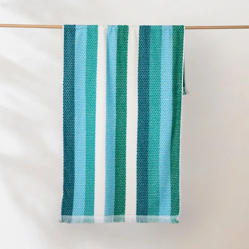 Positana Terry Beach & Bath Towel - Ombra Verde