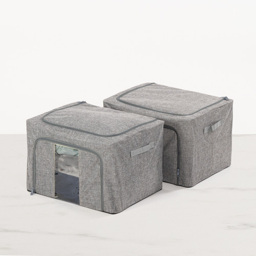 Classico Large Storage Box Twin Pack