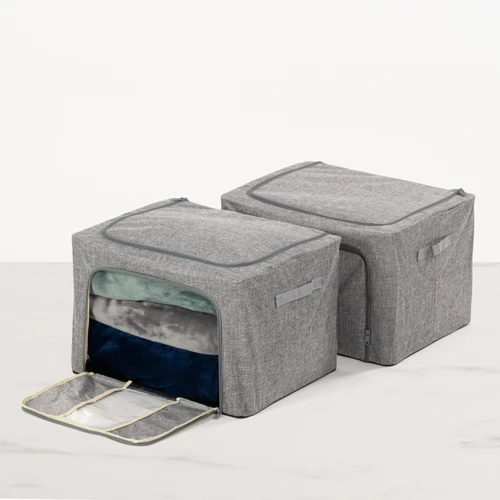 Classico Large Storage Box Twin Pack