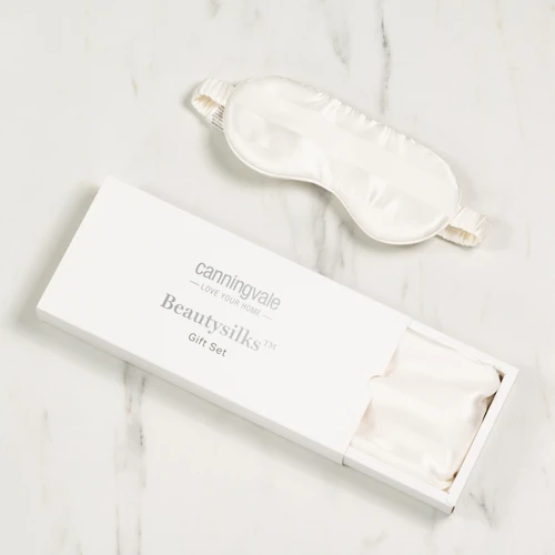 Real Mulberry Silk Gift Set - Beautysilks (Pillowcase and Eye Mask)
