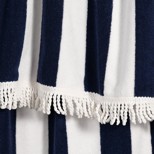 Extra Large Cabana Grande Cotton Terry Beach Towel - Navy