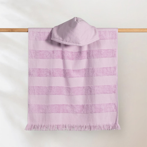 Kids' Hooded Beach Towel - Lilac