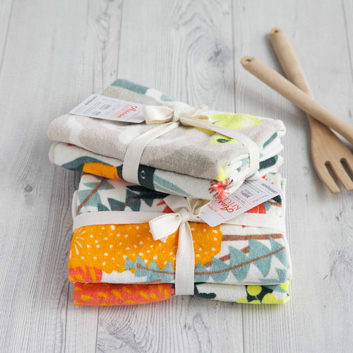 tea towel two pack wrapped and stacked tea towel two pack wrapped and stacked