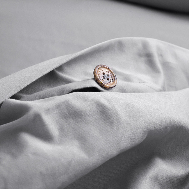 1000 Thread Count 100% Cotton Quilt Cover Set - Mille (with Free Pillowcases)