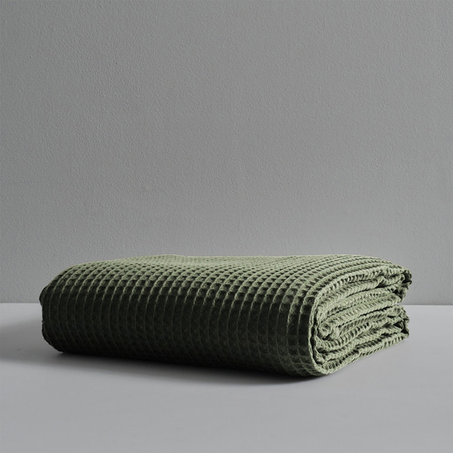 Luxury Cotton Waffle Blanket