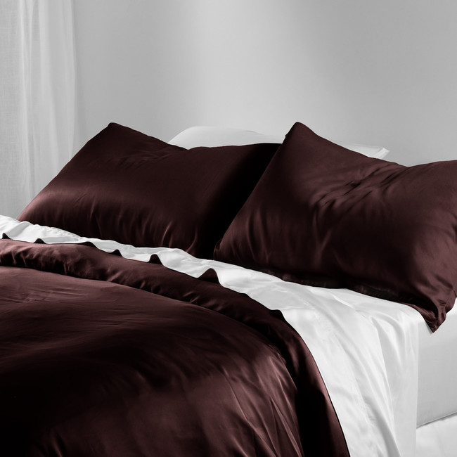 Luxury Bamboo Quilt Cover Set - Lustro (Free Pillowcases)