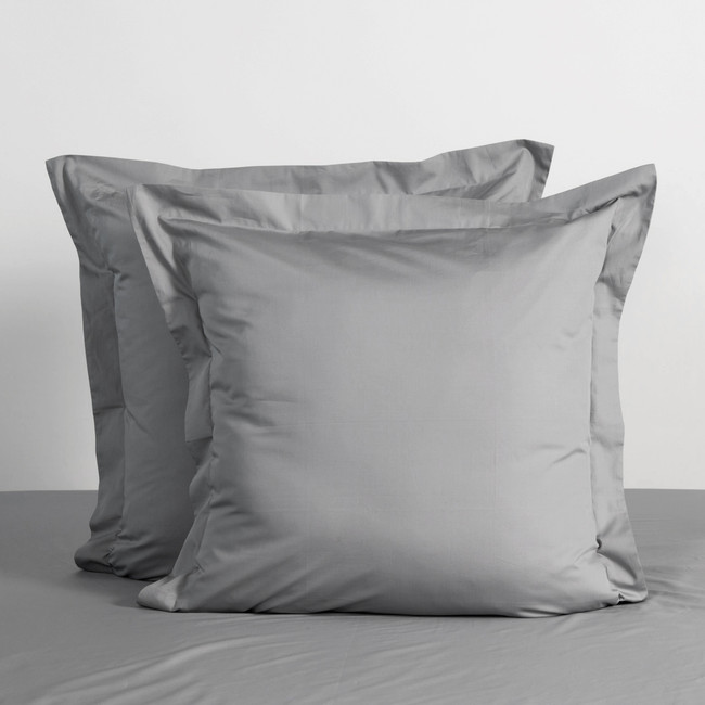 Egyptian Cotton Percale European Pillowcase Pair - Egyptian Royale Egyptian Cotton Percale European Pillowcase Pair - Egyptian Royale