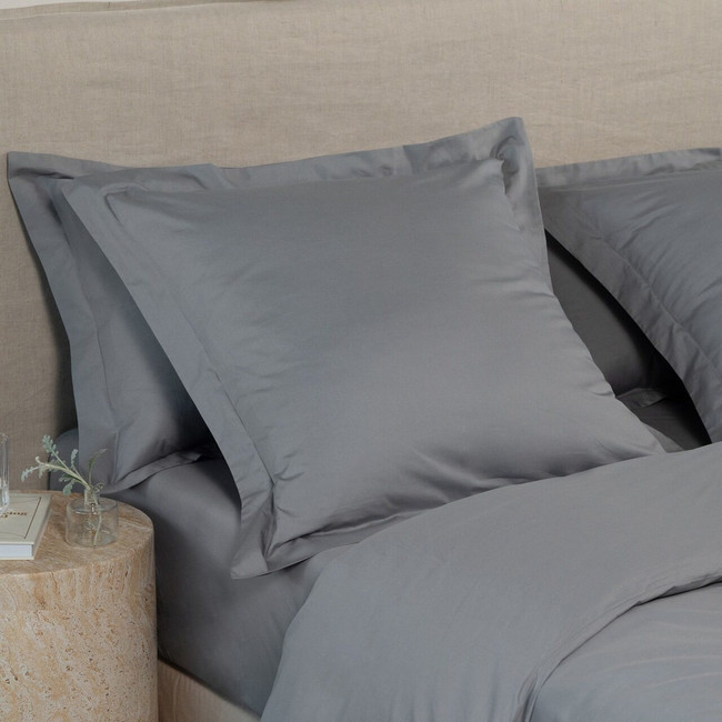 Egyptian Cotton Percale European Pillowcase Pair - Egyptian Royale Egyptian Cotton Percale European Pillowcase Pair - Egyptian Royale