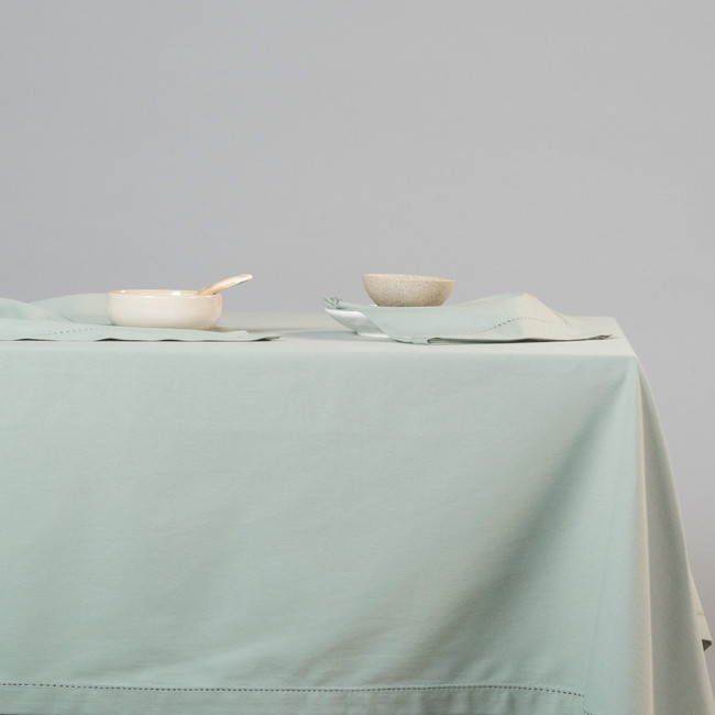 Cucina Hem Stitch Rectangular Tablecloth