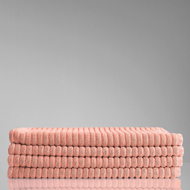 Alessia Cotton Bamboo Rib Bath Mat