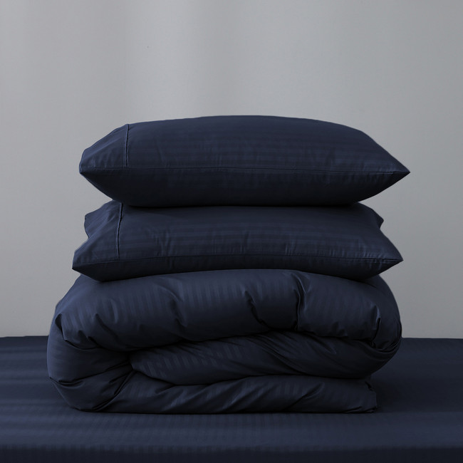 Super Soft Stripe Quilt Cover Set - Caressa (Free Pillowcases) Super Soft Stripe Quilt Cover Set - Caressa (Free Pillowcases)