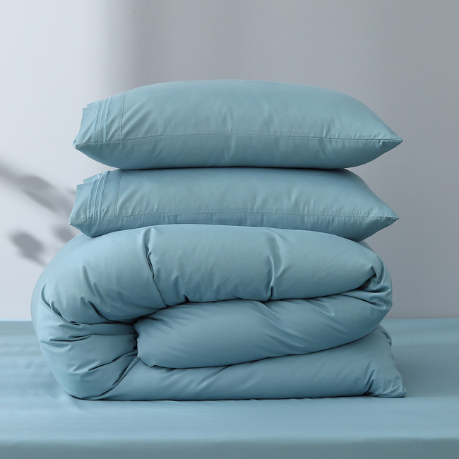 Super Soft Embroidered Quilt Cover Set - Caressa (Free Pillowcases)