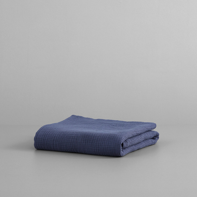 Alla Turca Indigo Throw