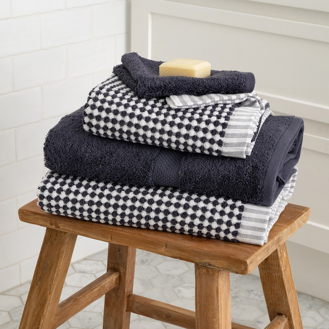 Royal Splendour Moda Bath Towel - Slate