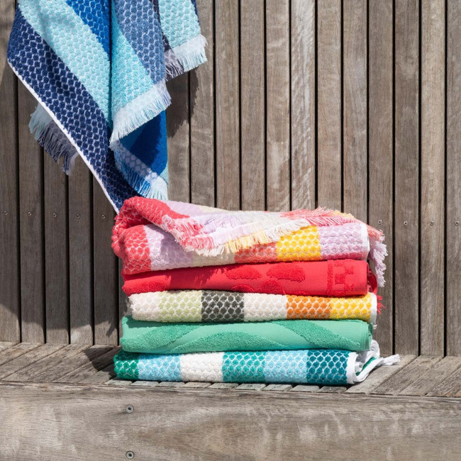 Positana Terry Beach & Bath Towel - Ombra Verde