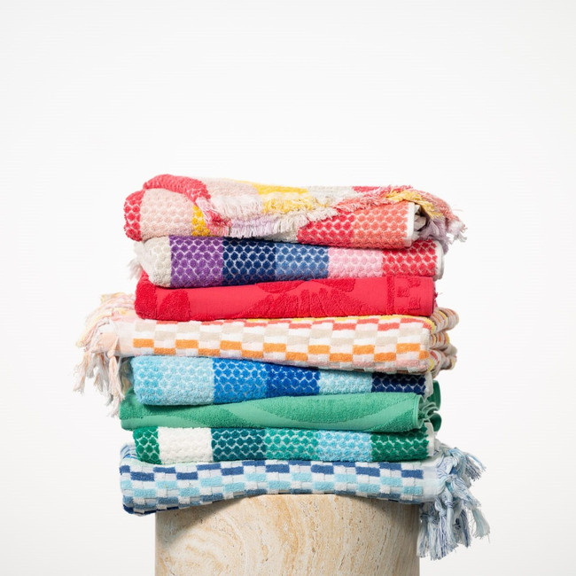 Positana Terry Beach & Bath Towel - Ombra Rainbow