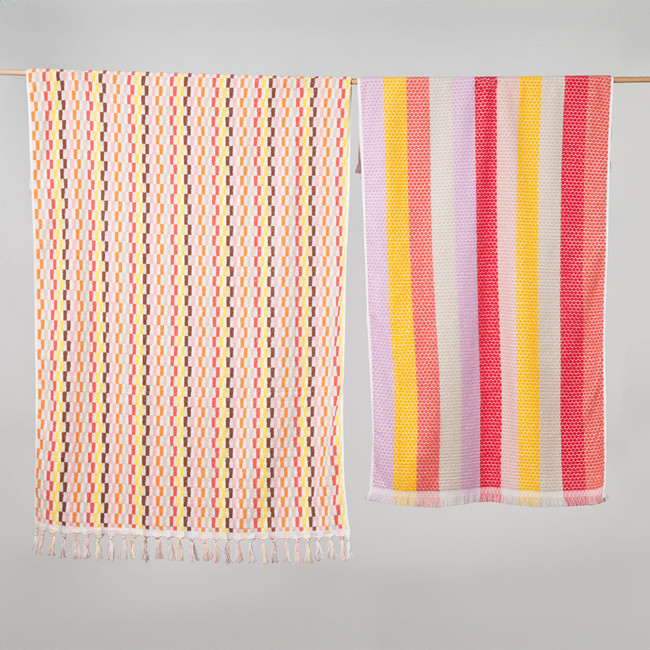 Positana Grande Terry Beach & Bath Towel - Driftwood