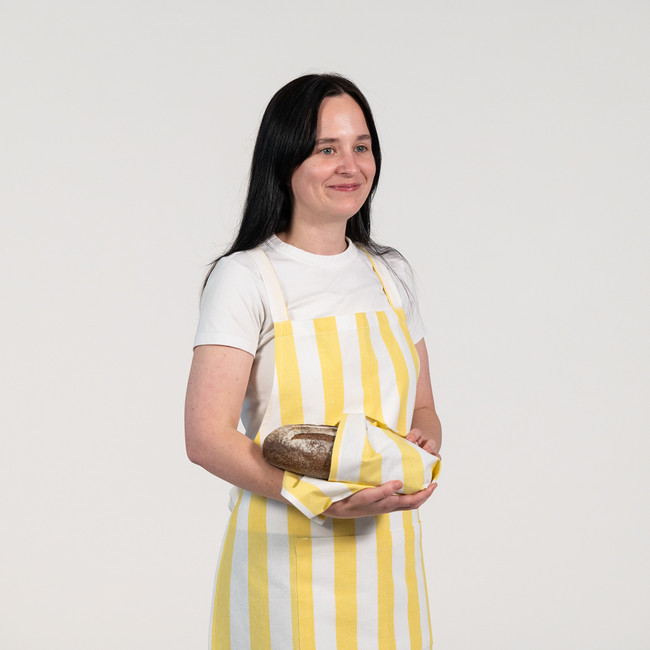 Cucina Lemon Stripe Apron