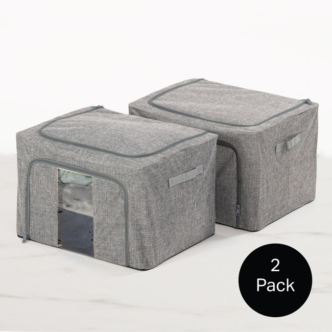 Classico Large Storage Box Twin Pack