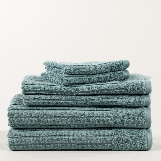 Caressa 6 Piece Towel Set